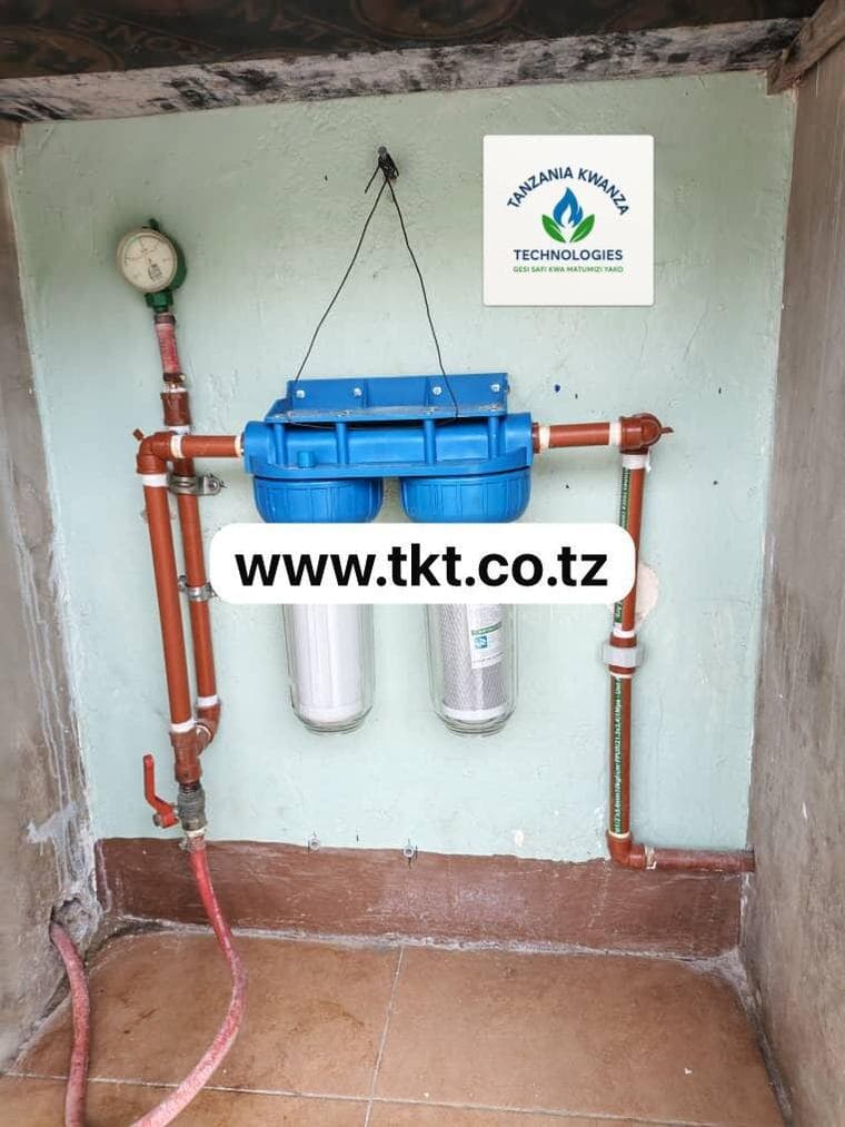 Biogas purification unit